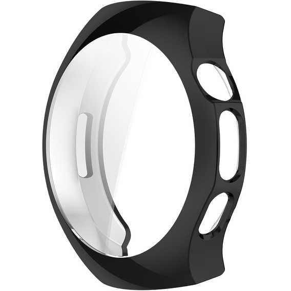 2w1 Etui z Osłoną na ekran do Huawei Watch 5 46mm, Czarne