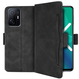 Etui z klapką do Xiaomi 11T / 11T Pro, Card Slot, czarne