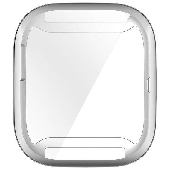 Etui z elastycznego TPU do Amazfit Bip 6 – pełna ochrona i stylowy wygląd - srebrne