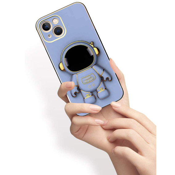 Etui do iPhone 14 Plus, Astronaut, niebieskie