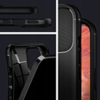 Etui Spigen do iPhone 12/12 Pro, Rugged Armor, czarne