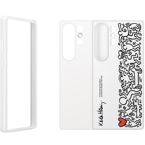 Oryginalne Etui do Samsung Galaxy S25 Ultra, Flipsuit, Białe