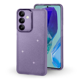 Etui do Samsung Galaxy M55 5G, Glittery Powder, fioletowe