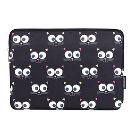 Etui na Laptopa 13" z Motywem Oczu – Czarne