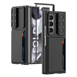 Etui do Samsung Galaxy Z Fold6 5G, GKK Card Holder, czarne