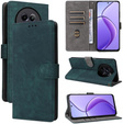 Etui z klapką do Realme 12 5G, RFID Wallet, zielone