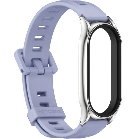 Pasek Silikonowy do Xiaomi Smart Band 10 / 9 / 8, Jasny niebieski