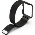Pasek Bransoleta Milanese z Etui do Xiaomi Redmi Watch 2 Lite, Czarny