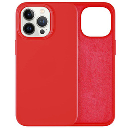 Etui ERBORD do iPhone 13 Pro Max, Silicone, Red