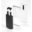 Uniwersalne Etui z Baterią 6800mAh - Black/Typ-C