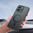 Etui do Oppo Reno 14 F / 14 FS, Matt Case, do MagSafe, matowe czarne