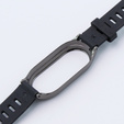 Pasek Silikonowy do Xiaomi Smart Band 10 / 9 / 8, Czarny