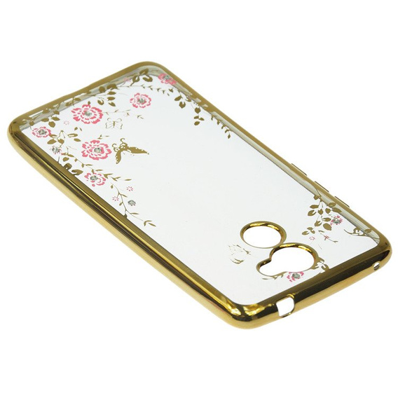 Etui Star Dust DIAMOND Case do Huawei Y7 - Gold