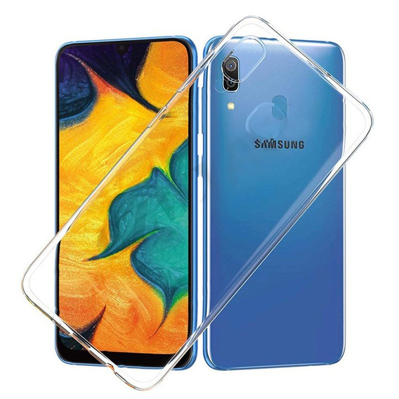 Etui cienkie do Samsung Galaxy A40, Slim, przezroczyste