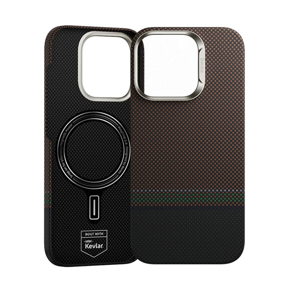 Etui Benks Kevlar Magnetic Armor Air Prestige 600D G066 do iPhone 16 Pro Max – brązowe