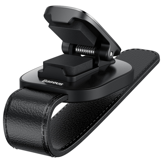 Baseus samochodowy klips na okulary Platinum Vehicle Eyewear Clip, czarny