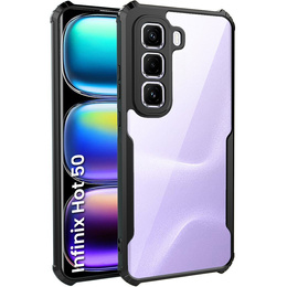 Etui do Infinix Hot 50 4G, AntiDrop Hybrid, czarne