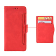 Etui z klapką do Infinix Note 12 5G, Card Slot, czerwone