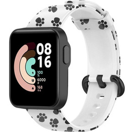 Pasek silikonowy do Xiaomi Mi Watch Lite, Paw