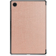 Etui do Samsung Galaxy Tab A8 10.5 SM-X200 SM-X205, Smartcase, różowe rose gold