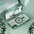 Etui do iPhone 16 Plus, Electro MagSafe, zielone + Szkło na ekran