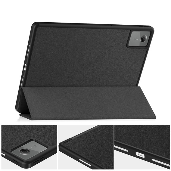 Etui do Lenovo Idea Tab Plus 12,1", Smartcase, czarne