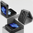 Etui pancerne do Samsung Galaxy Z Flip5 5G, Nox Case Ring, czarne