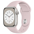 Pasek Silikonowy do Apple Watch 1/2/3/4/5/6/7/8/9/10/11/SE Ultra 1/2/3 42/44/45/46/49mm, Różowy
