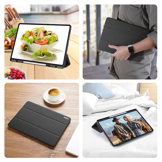Etui Dux Ducis Domo Series do Samsung Galaxy Tab S11 Ultra – czarne