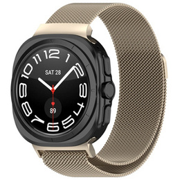 Pasek Bransoleta Milanese do Samsung Galaxy Watch Ultra 47mm (2025 / 2024), Beżowa