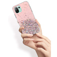 Etui do Xiaomi Mi 11 Lite / Mi 11 Lite 5G / 11 Lite 5G NE, Glittery, różowe