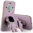 Etui do Honor Magic 5 Lite, Astronaut, fioletowe