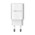 Forever Ładowarka Sieciowa 35W GaN 2x USB-C, biała
