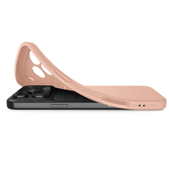 Etui Spigen do iPhone 17 Pro Max, Liquid Air, Rose Titanium