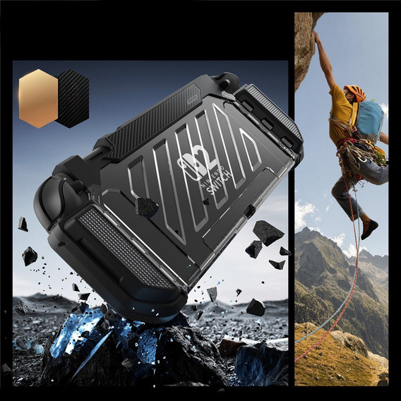 Etui pancerne Supcase UB Pro do Nintendo Switch 2 – czarne