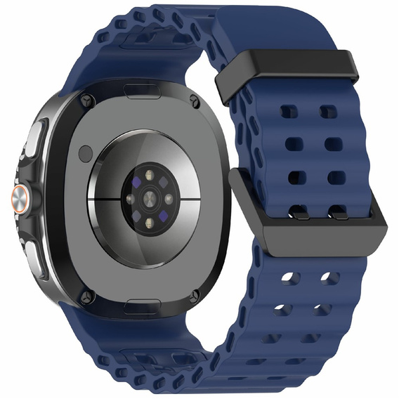 Pasek Silikonowy do Samsung Galaxy Watch 8 / 8 Classic, Granatowy