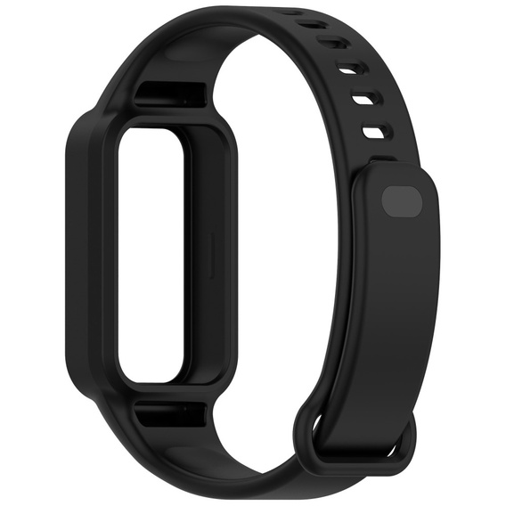 3x Pasek Silikonowy do Xiaomi Smart Band 9 Active / Xiaomi Redmi Band 3, Czarny, Granatowy, Zielony