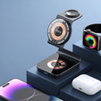 ERBORD Station 3w1 – magnetyczna ładowarka z MagSafe do iPhone, Apple Watch i AirPods