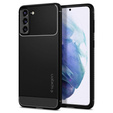 Etui Spigen do Samsung Galaxy S21, Rugged Armor, czarne
