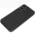 Etui skórzane do Samsung Galaxy S24, ERBORD LeatherGuard, czarne