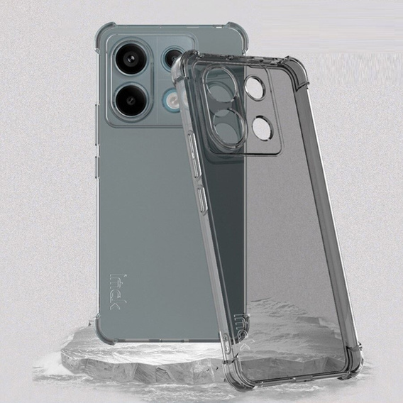 Etui IMAK do Xiaomi Redmi Note 13 Pro 5G, Dropproof, przezroczyste / czarne