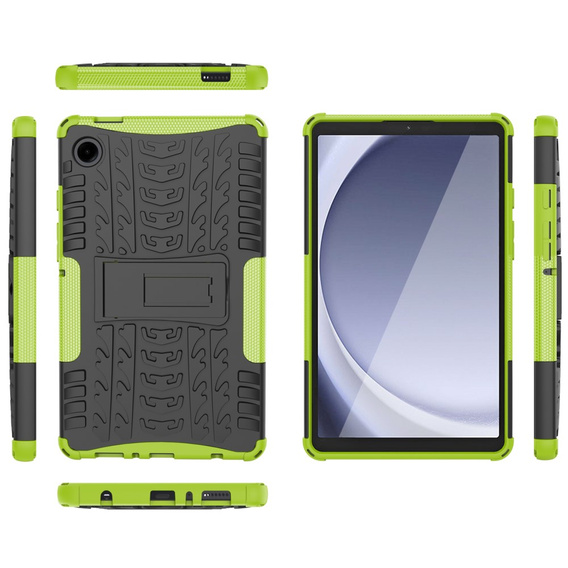 Etui do Samsung Galaxy Tab A9, Tire Armor, zielone
