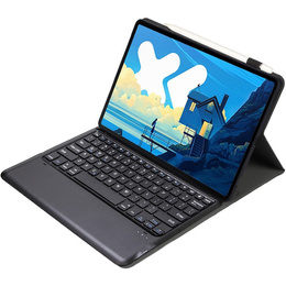 Etui z klawiaturą Bluetooth do Lenovo Idea Tab Pro / Tab P12 – czarne
