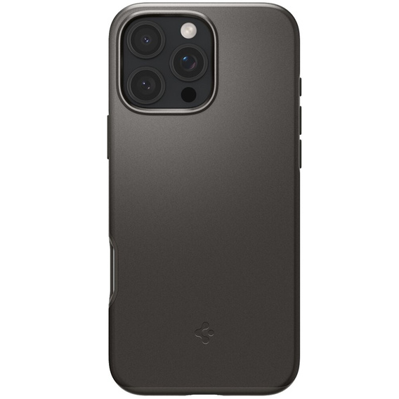 Etui Spigen do iPhone 16 Pro, Thin Fit Mag, szare
