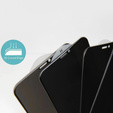 Szkło Hartowane Prywatyzujące do iPhone 17 Pro Max, Privacy Glass, czarne