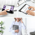 Etui Dux Ducis Toby Series do Samsung Galaxy Tab S10 FE+ Plus – czarne