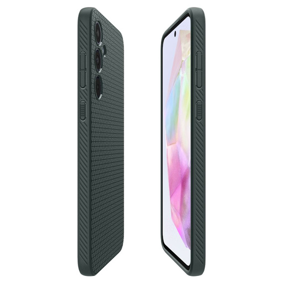 Etui Spigen do Samsung Galaxy A35 5G, Liquid Air, zielone