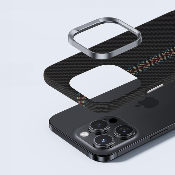 Etui do iPhone 16 Pro Max, Carbon Fiber MagSafe, czarne