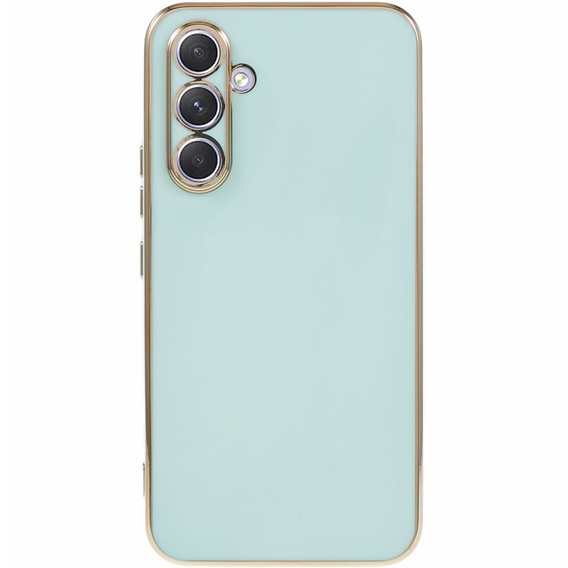 Etui do Samsung Galaxy S24+ Plus, Glamour CamShield, miętowe