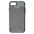 SHTL Etui Brushed KickStand Armor Apple iPhone 8/7 4.7 - Grey